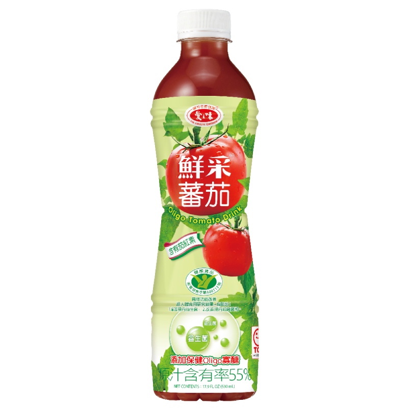 愛之味鮮采蕃茄汁(OLIGO保健)PET530 (K) 2D(單入) 800X800